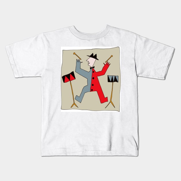 Le Jazz Hot Kids T-Shirt by Jonesyinc